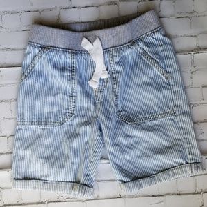 Boys Jumping Bean striped cuffed shorts